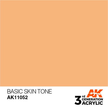 AK Interactive AK11052 Basic Skin Tone Acrylic Paint 17ml (3rd Generation)